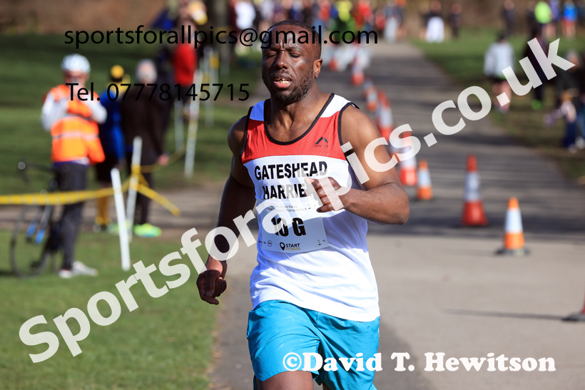 Senior Mens 2026 NECAA Royal Signals Road Relays, Hetton Lyons Country Park, Hetton le Hole. Photo: David T. Hewitson/Sports for All Pics